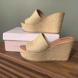 Jute Wedge Sandals
